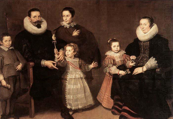 VOS, Cornelis de Family Portrait china oil painting image